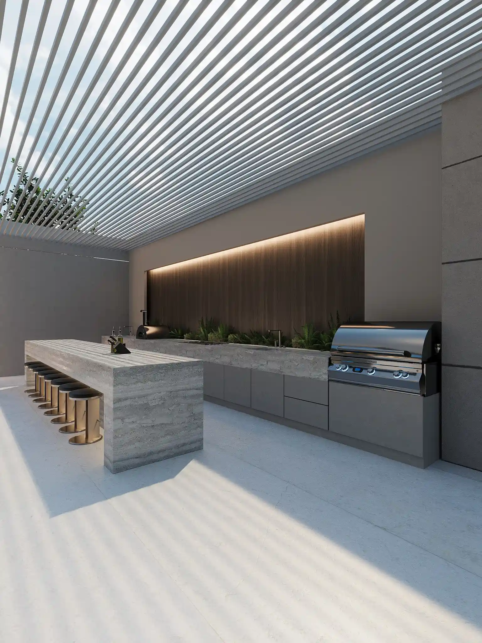 פרטי עיצוב דירת יוקרה