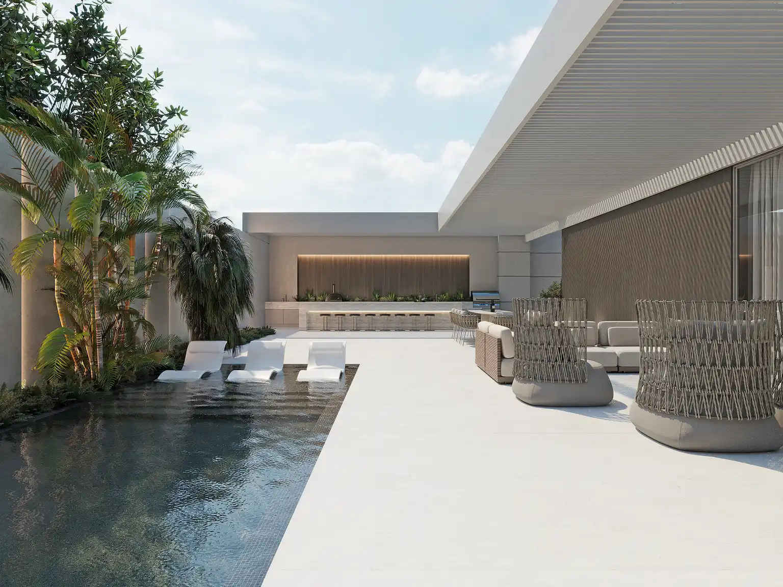 עיצוב פנים מודרני יוקרתי