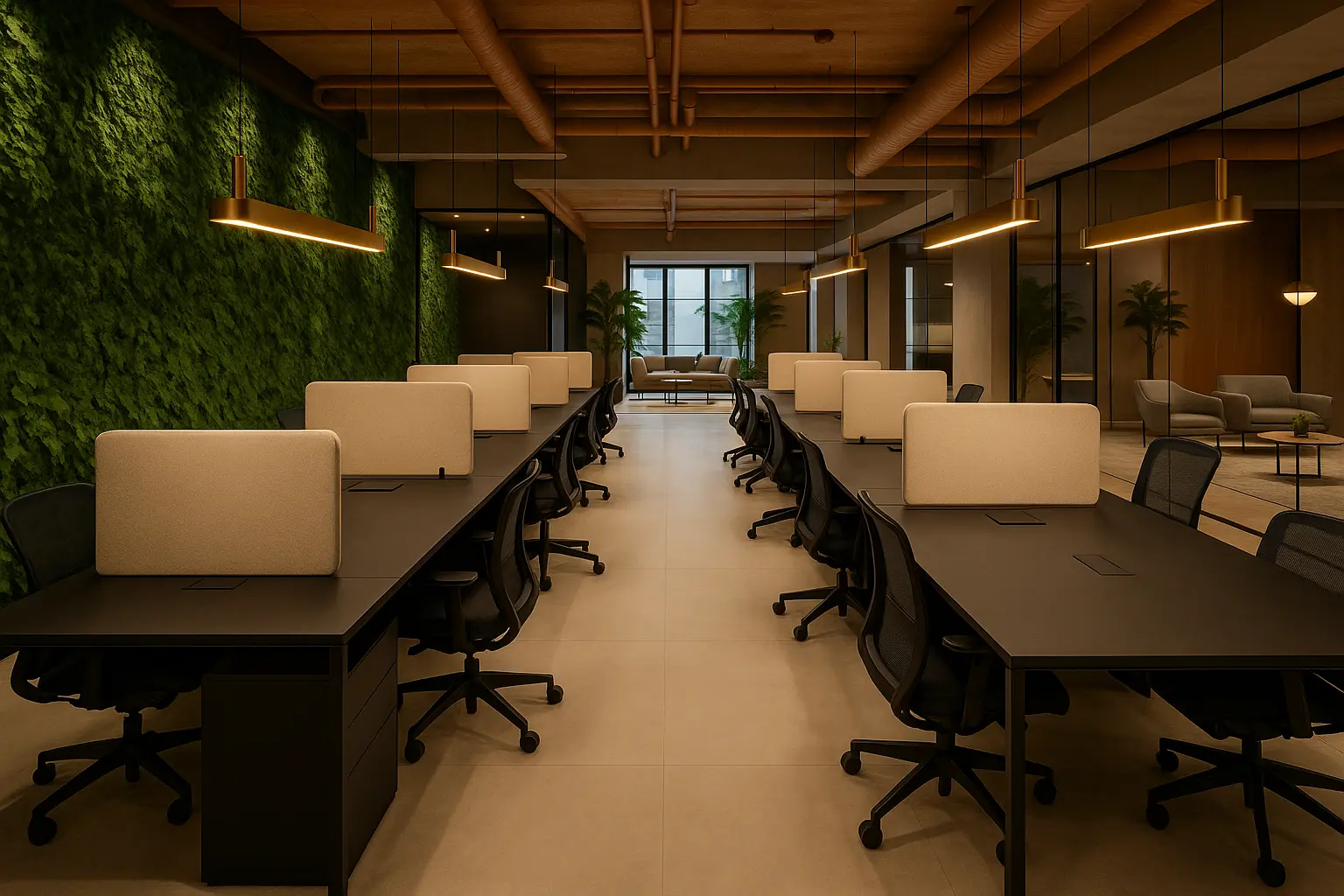 עיצוב משרדים 5 עיצוב לובי משרד