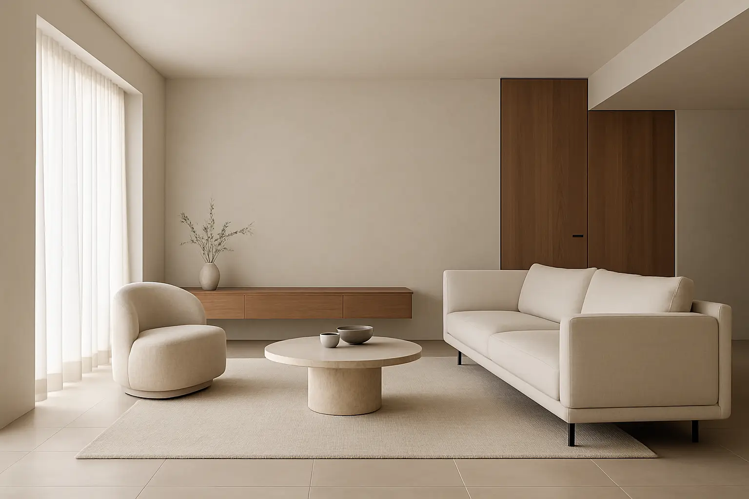 עיצוב פנים מודרני בקווים נקיים ובעיצוב מינימליסטי